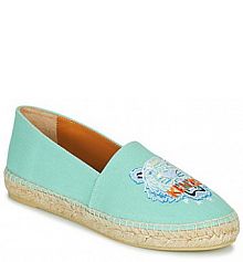 Espadryle Kenzo  niebieskie damskie ESPADRILLE CLASSIC TIGER