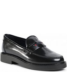 Półbuty sznurowane Gant czarne damskie Kennedi 21571947 