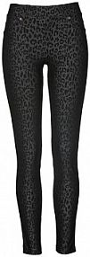 Jegginsy w panterkę  damskie Bonprix