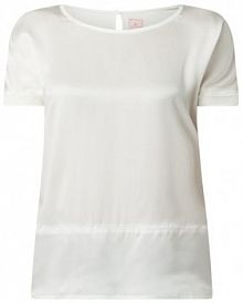 Bluzka z jedwabiem model Felisha Lieblingsstück biała damska