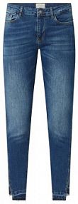 Jeansy o kroju skinny fit z dodatkiem streczu model Agger FREE/QUENT niebieskie damskie