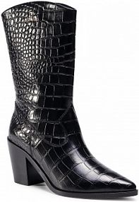 Kozaki Aigner czarne damskie Rachel 4B 1202225 Black 001