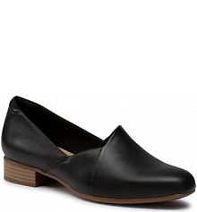 Półbuty sznurowane Clarks czarne damskie Juliet Palm 261429334