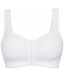 Biustonosz odciążający bez fiszbinów z wygodnym zapięciem z przodu  Bonprix