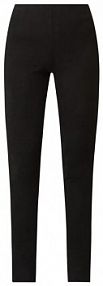 Legginsy z imitacji skóry welurowej model Lexie FREE/QUENT czarne damskie